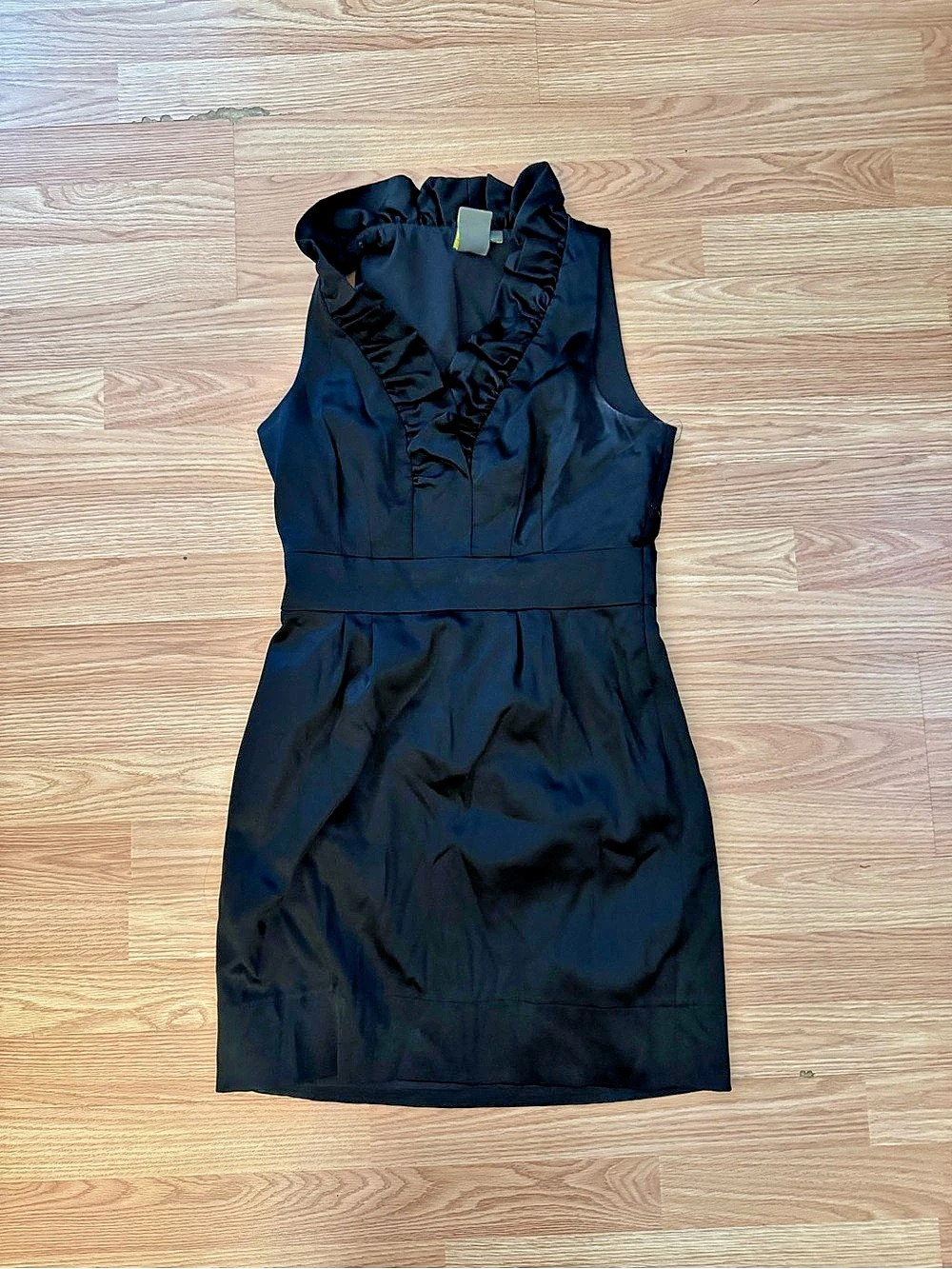 Taylor Black Mini Dress Size 6 Like New